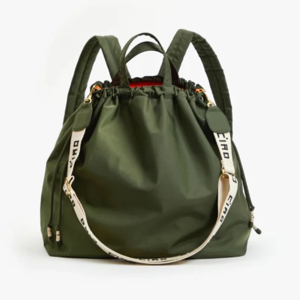 Clare V Sac Tout Backpack in Army, NWT 💚✨
